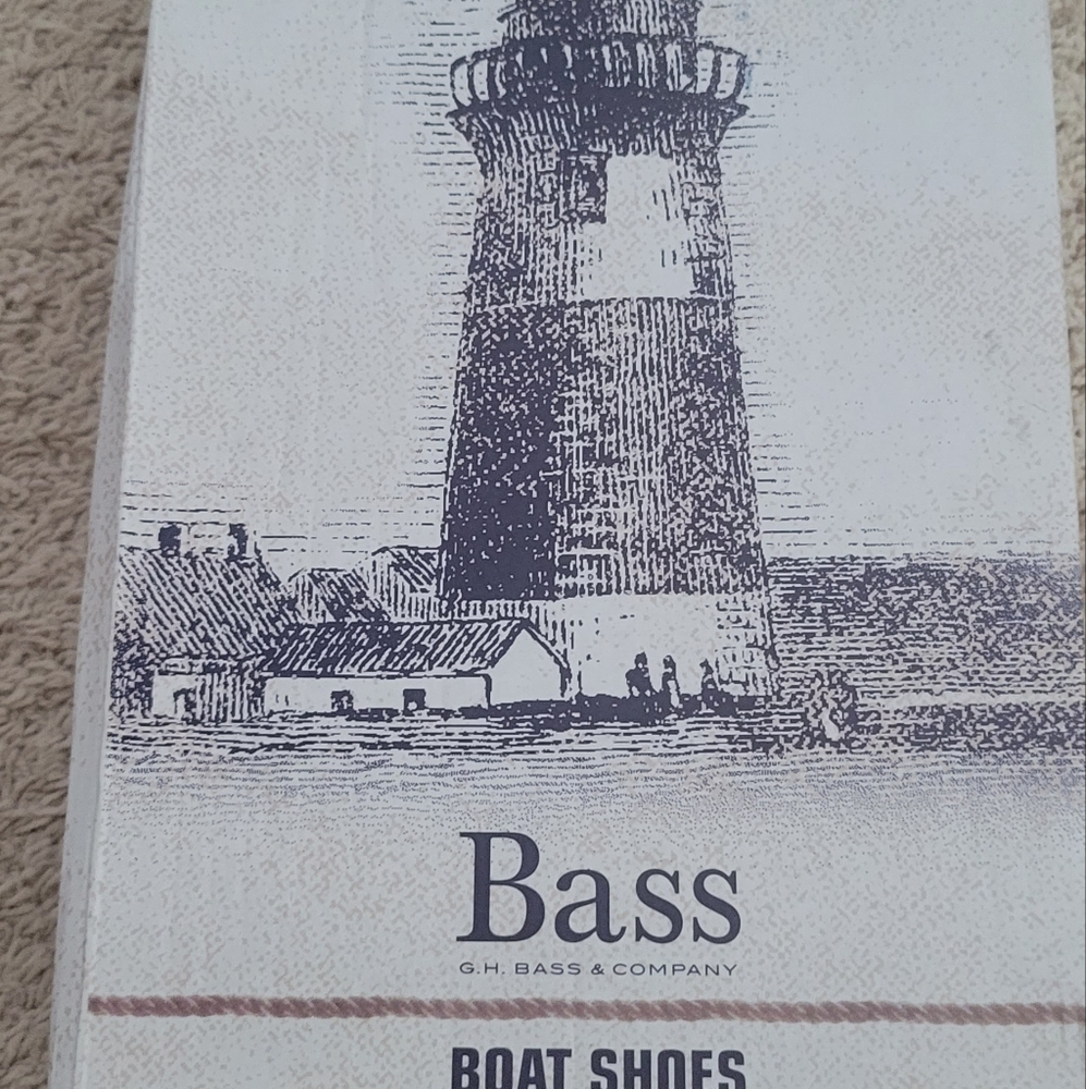 G.H. Bass boat shoes. 12m